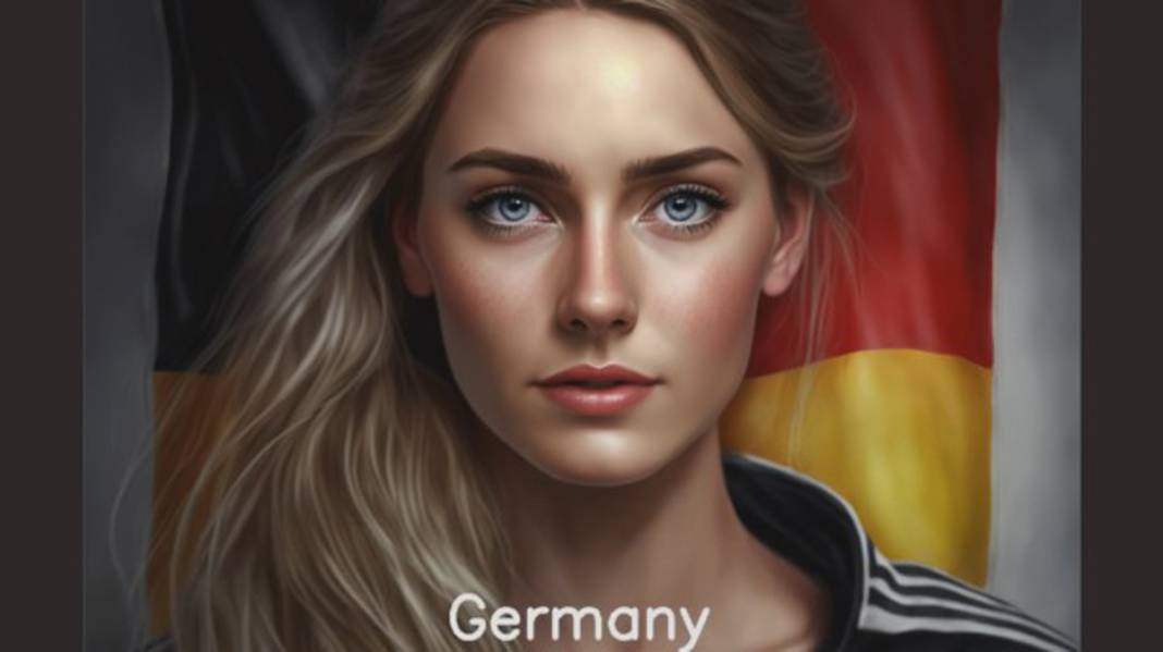 Yapay zekaya "Ülkeler güzel kadınlar olsaydı nasıl görünürlerdi?" diye sordular; işte sonuç! 65